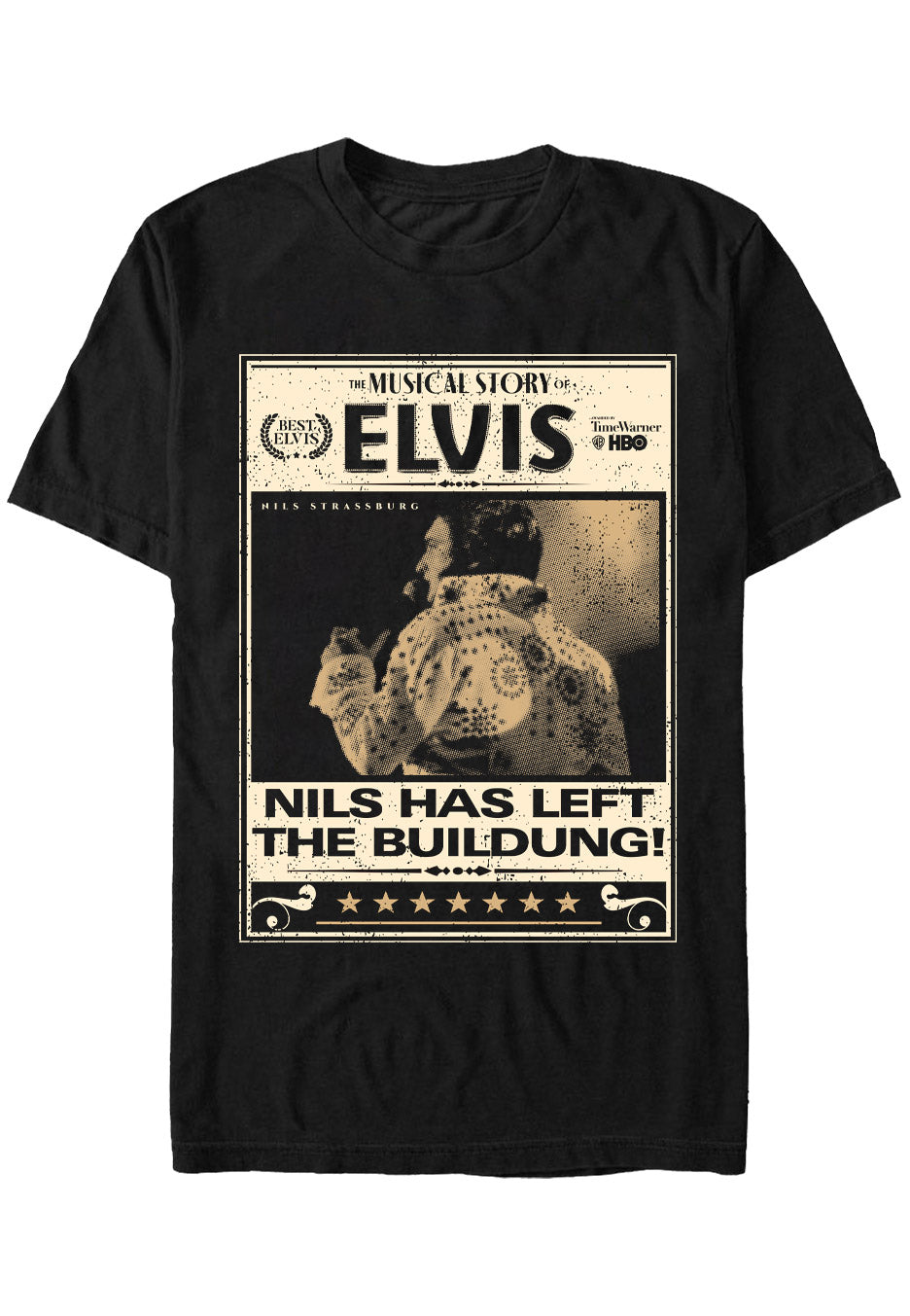 Elvis By Nils Strassburg - Poster - T-Shirt | Men-Image