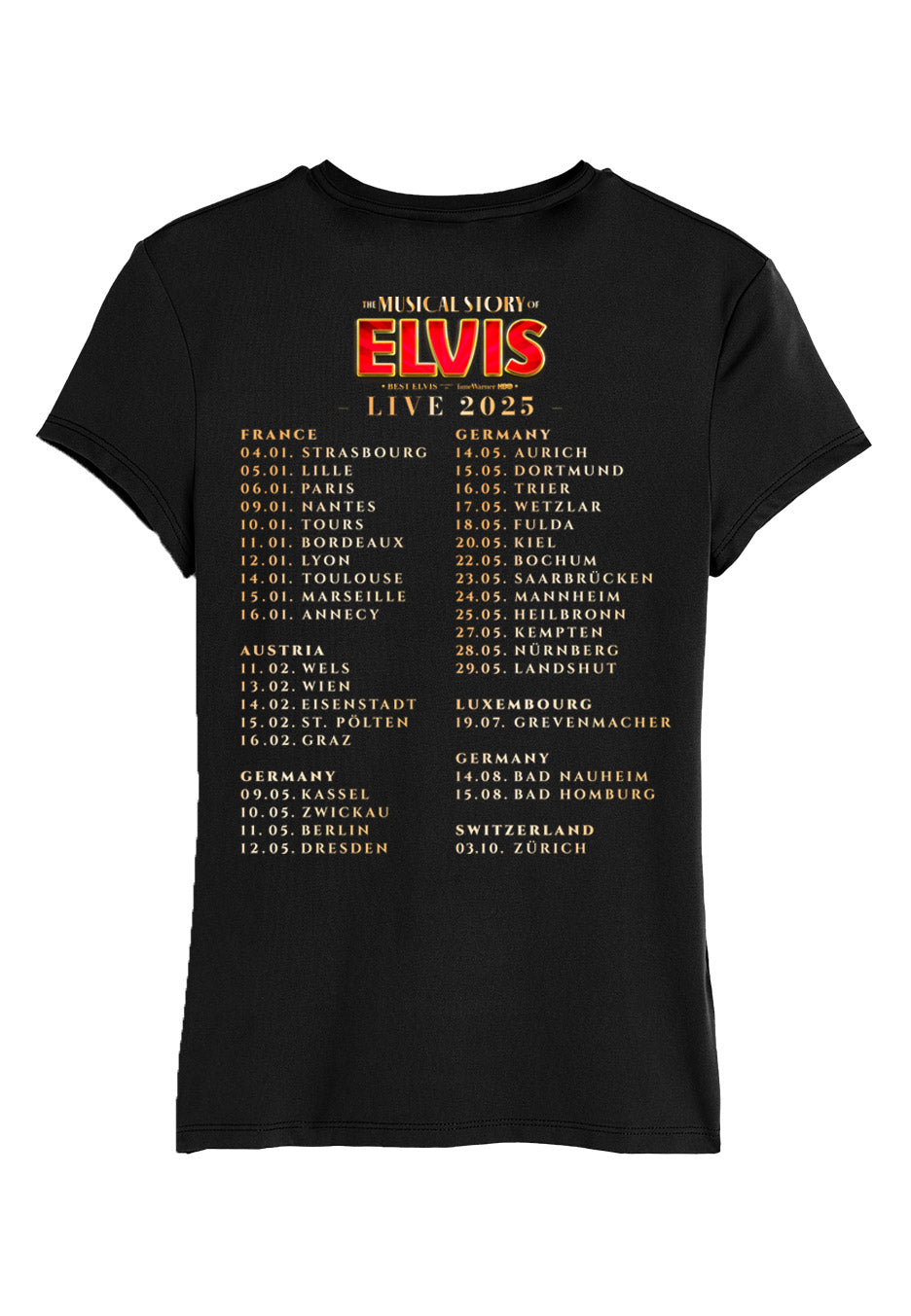 Elvis By Nils Strassburg - Tour - Girly | Women-Image