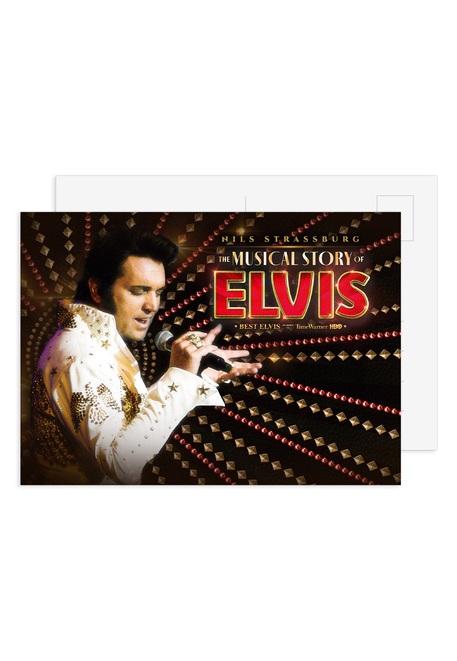 Elvis By Nils Strassburg - The Musical Story Of Elvis Set Of 3 - Postcards