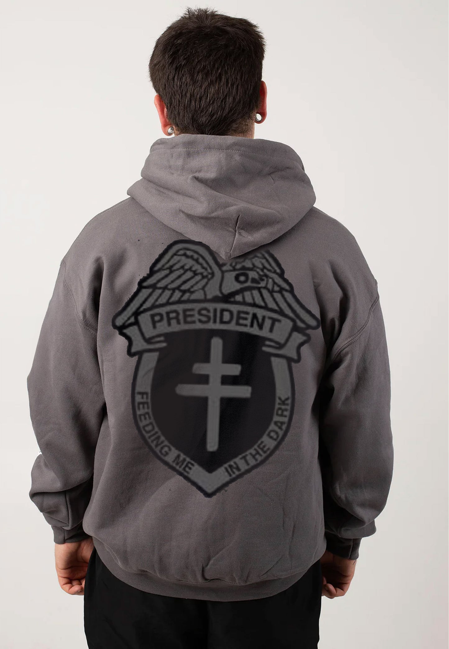 President - In The Dark Stormy Grey - Hoodie | Men-Image