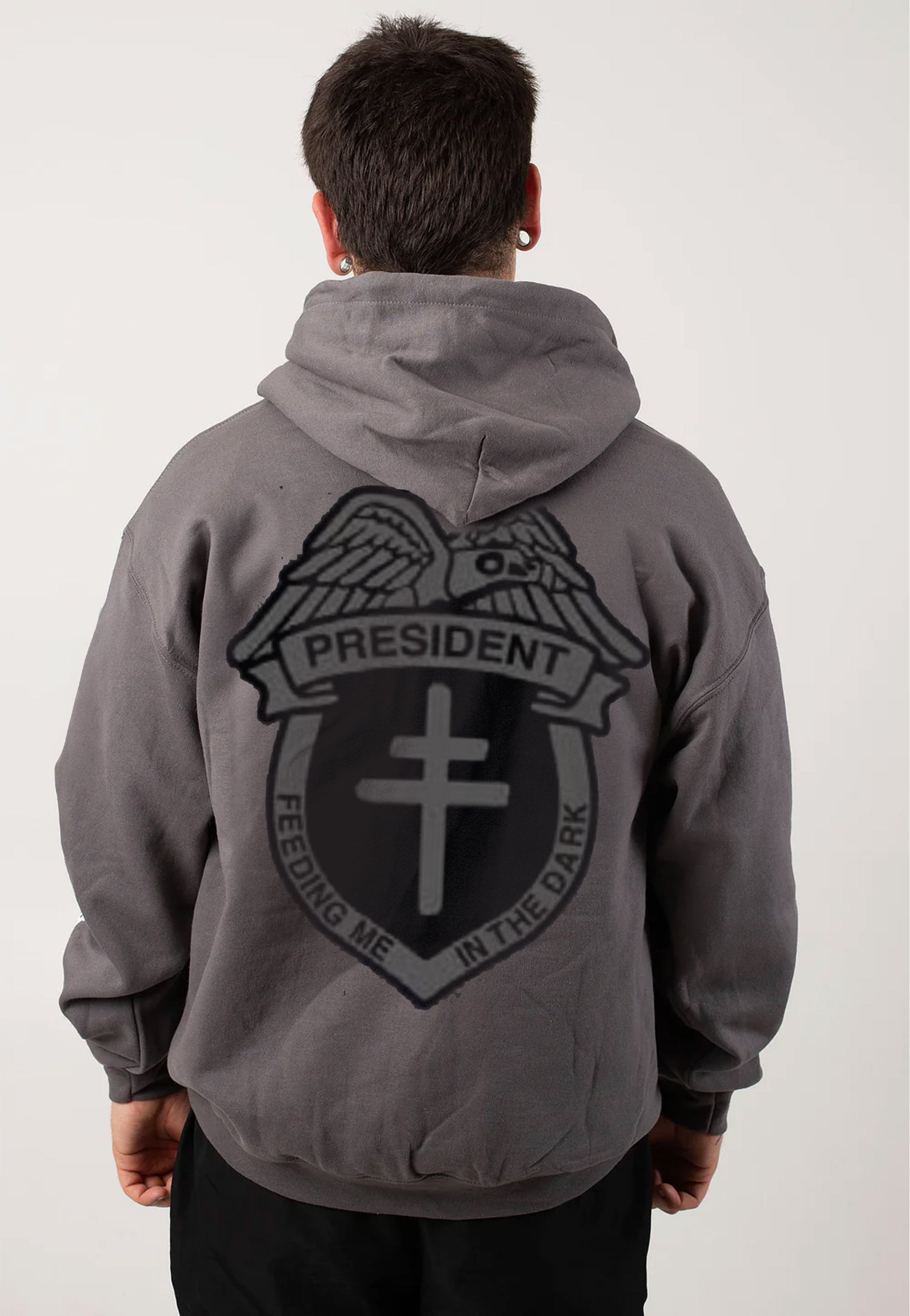 President - In The Dark Stormy Grey - Hoodie | Men-Image