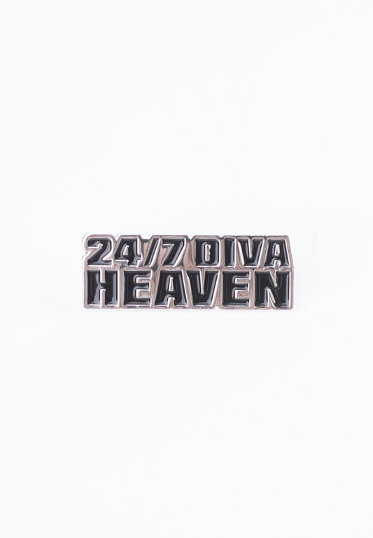 24/7 Diva Heaven - Logo - Pin | Neutral-Image