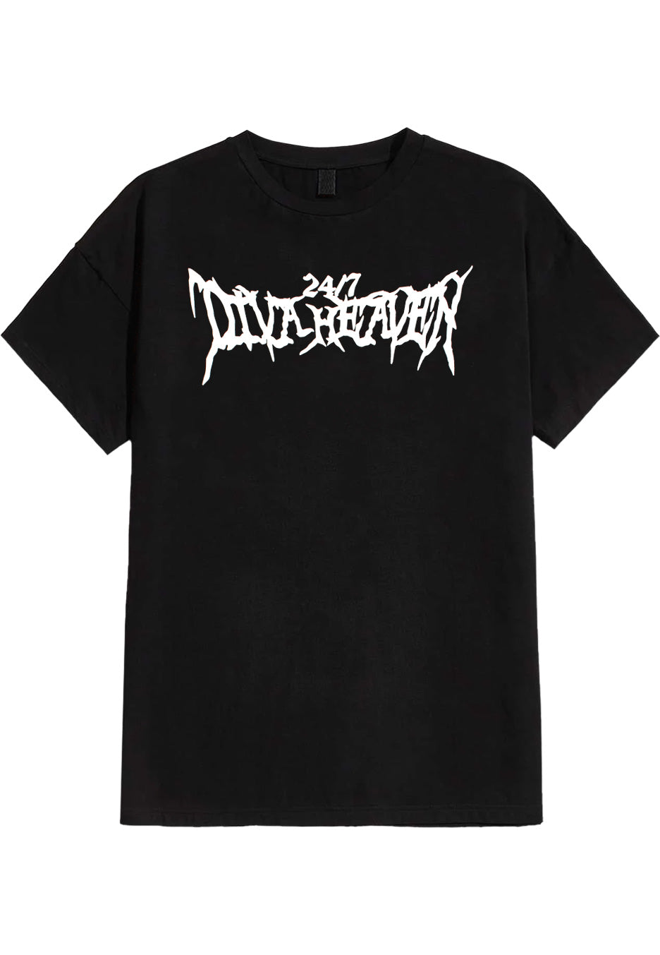 24/7 Diva Heaven - Metal Black - T-Shirt | Neutral-Image