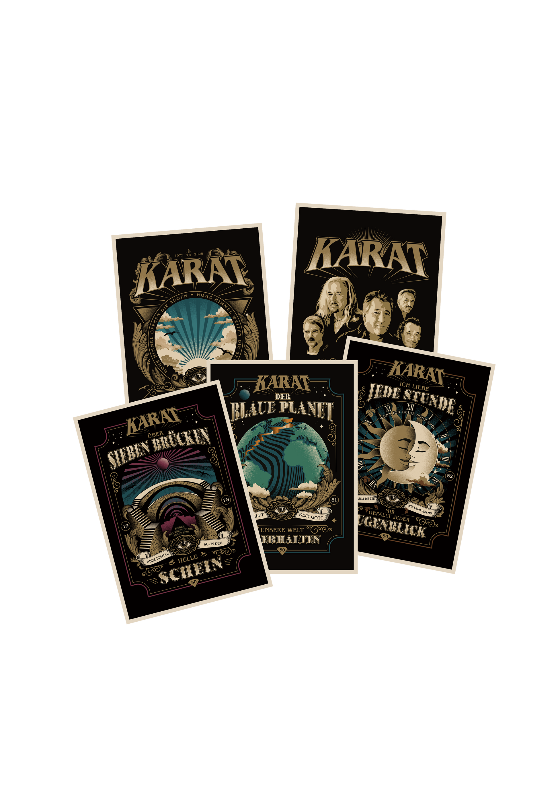 Karat - 50 Jahre Karat Set - Postcard | Neutral-Image