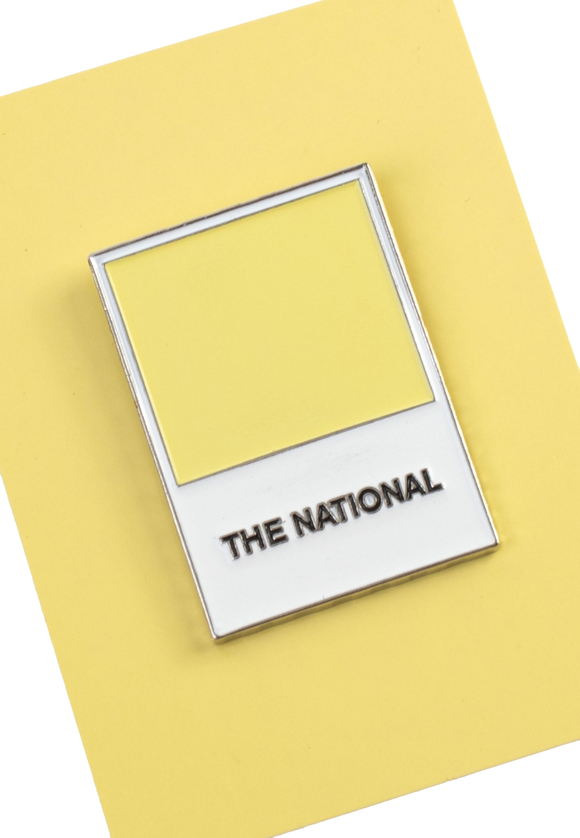 The National - Yellow Lapel - Pin | Neutral-Image